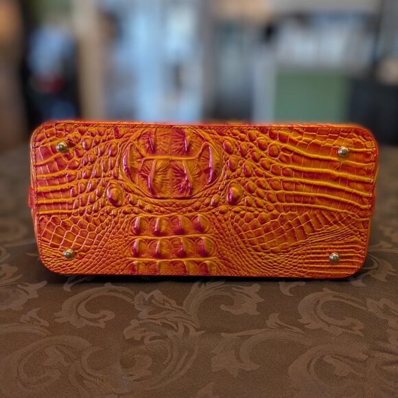 Brahmin Duxbury Satchel Dusty Orange NWT - Picture 5 of 10